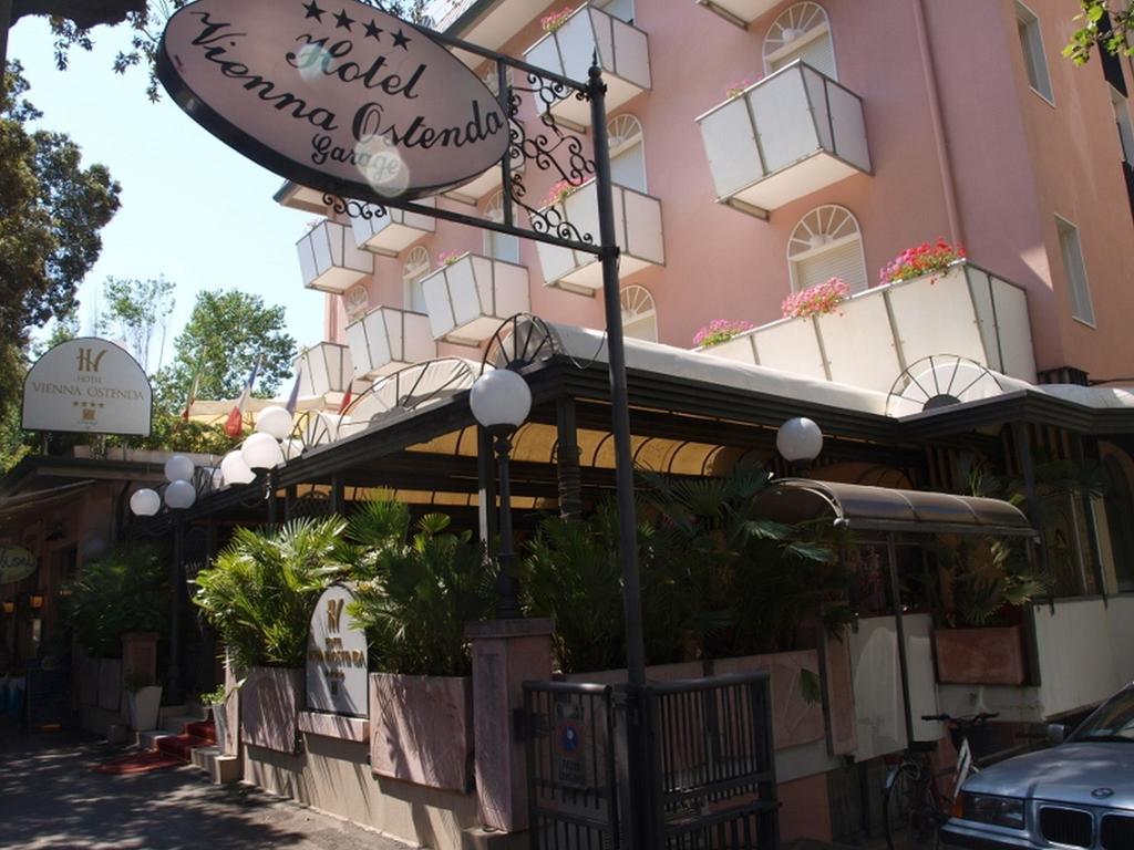 Hotel Vienna Ostenda e Ristorante il Danubio Rimini Esterno foto