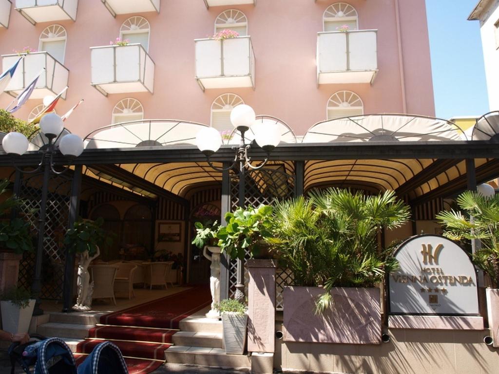 Hotel Vienna Ostenda e Ristorante il Danubio Rimini Esterno foto